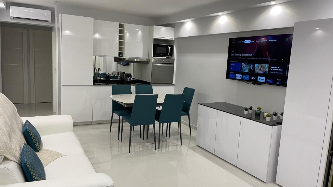 Cannes Pointe Croisette : Superbe Logement Vue Mer 외부 사진